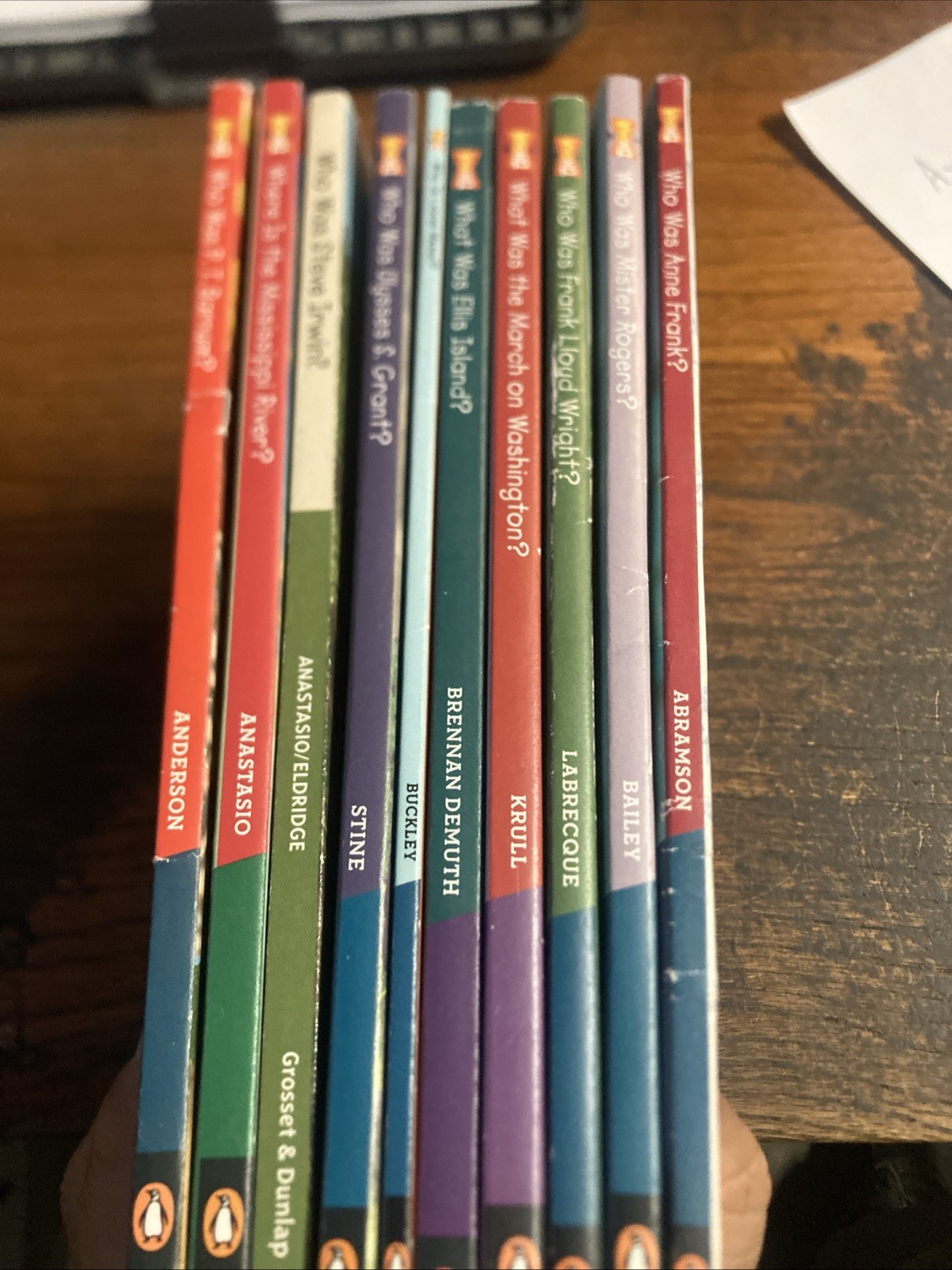 Who Is Who Was Lot Of 10 PB Books Who Is Who Was Lot Of 10 PB Books