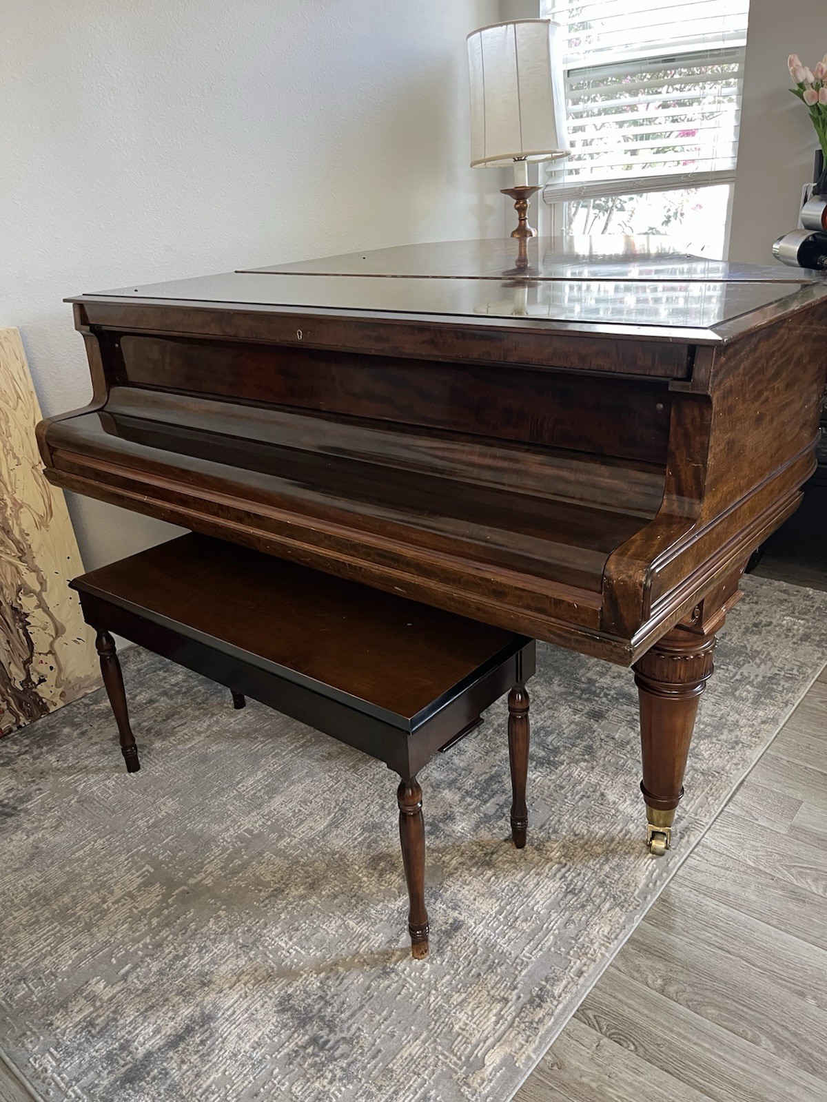 Antique Mason & Hamlin Model A Baby Grand Piano c.1908 Serial #18525 Restrung