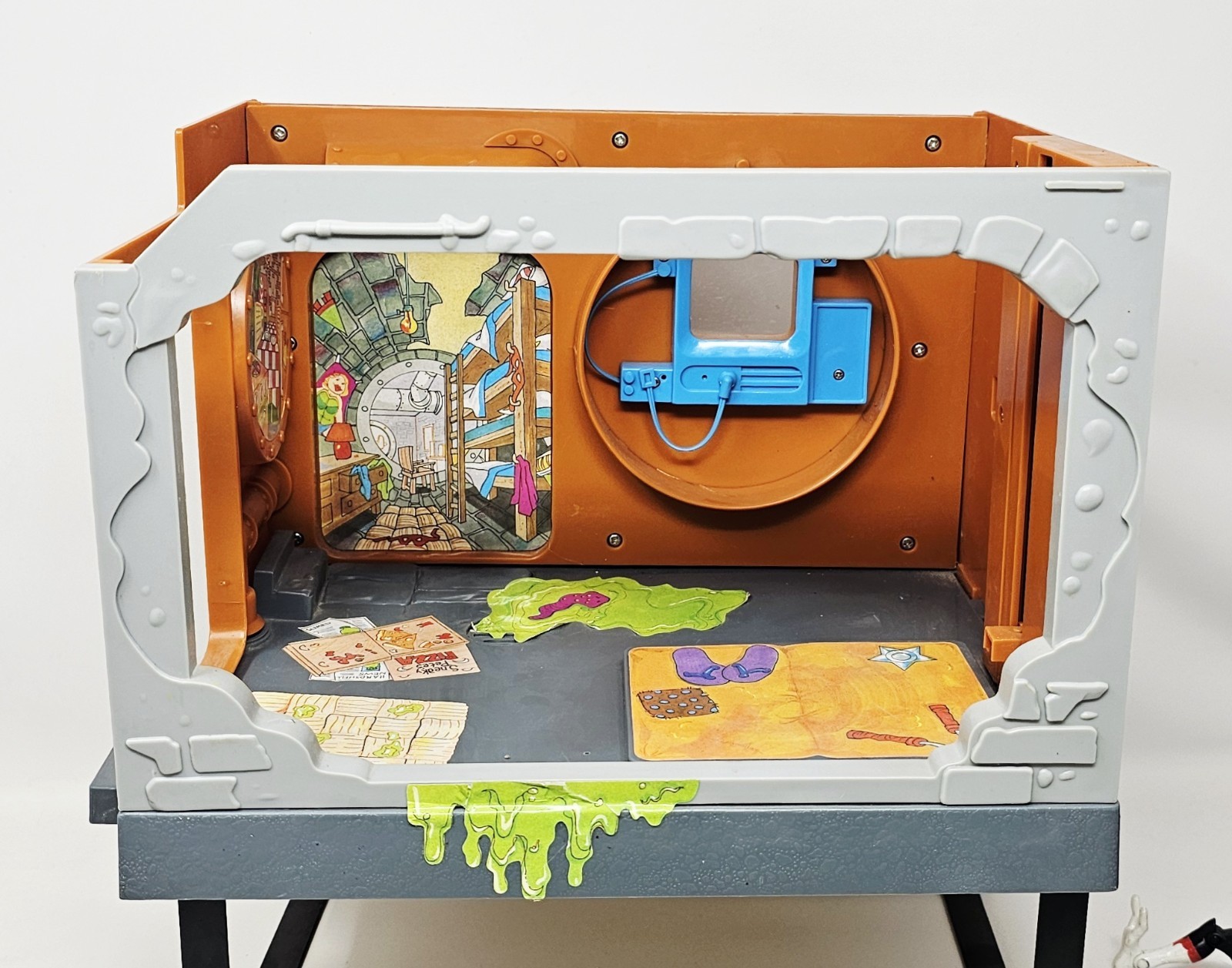 TMNT 1989 Playmates Ninja Turtles Sewer Lair Playset Incomplete Vintage Retro TMNT 1989 Playmates Ninja Turtles Sewer Lair Playset Incomplete Vintage Retro