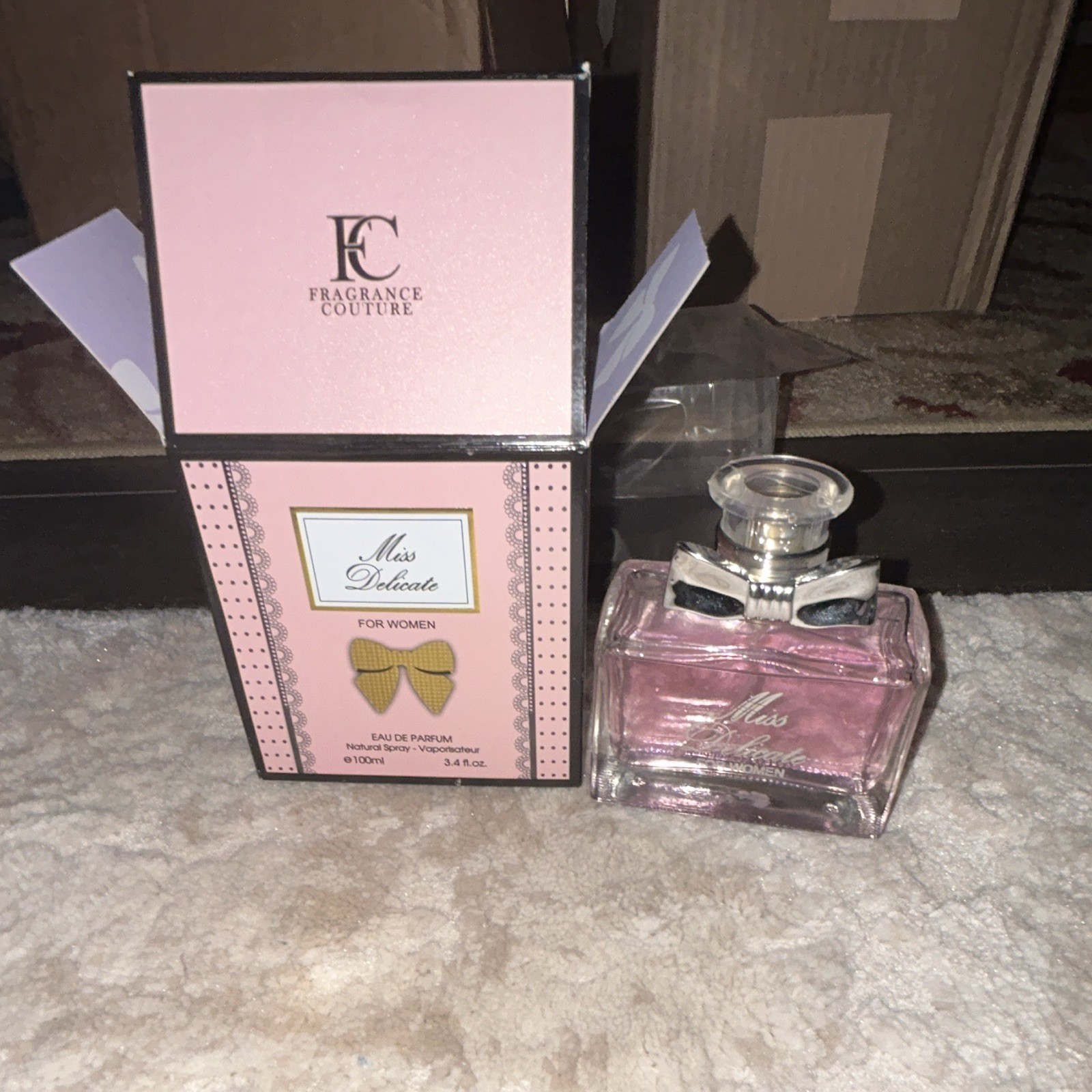Fragrance Couture Miss Delicate Eau de Parfum Spray, Regular Size 3.4 fl oz Fragrance Couture Miss Delicate Eau de Parfum Spray, Regular Size 3.4 fl oz