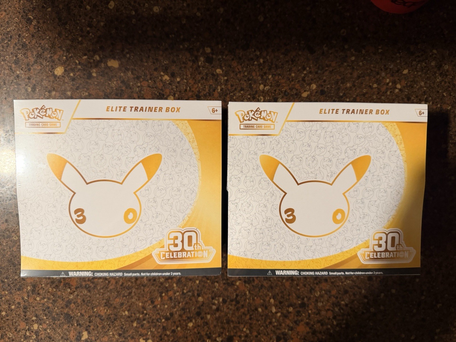 2 (Two) Pokémon 30th Anniversary Celebration Elite Trainer Box ETB New Sealed