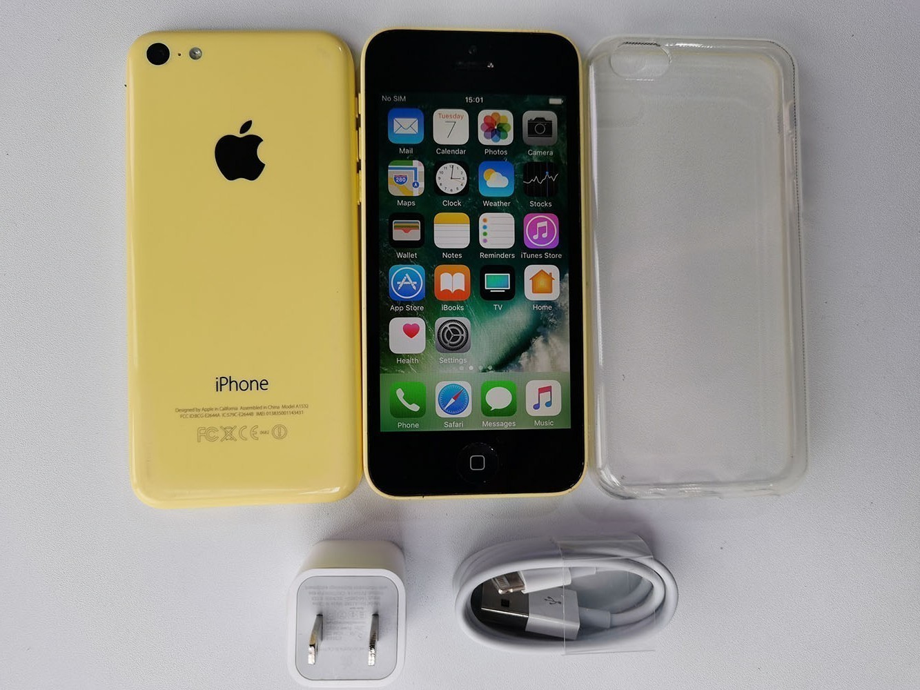 Yellow Apple iPhone 5C - 8 GB / 16 GB / 32GB -Unlocked New battery - priority