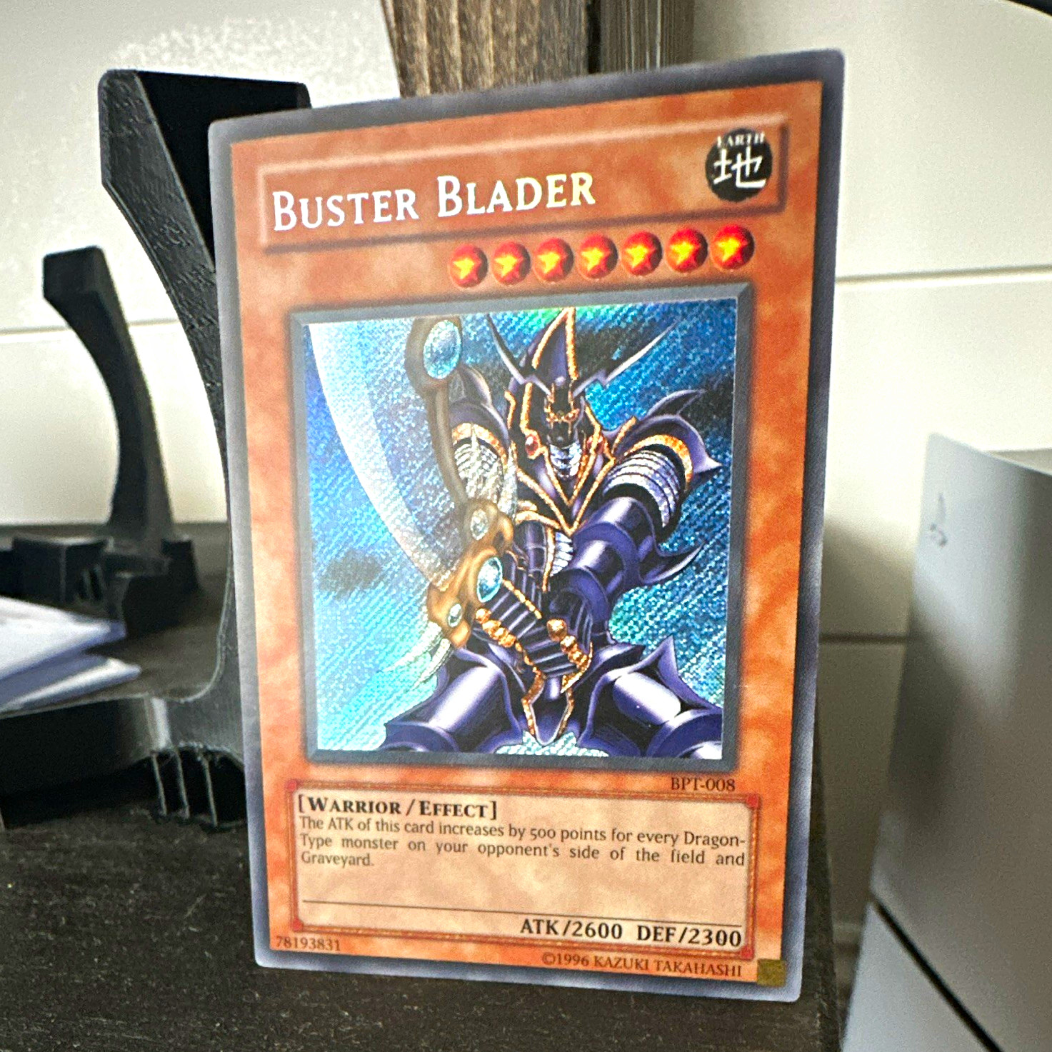 Konami Yu-Gi-Oh TCG Buster Blader BPT-008 English Foil Effect 2600/2300 Konami Yu-Gi-Oh TCG Buster Blader BPT-008 English Foil Effect 2600/2300