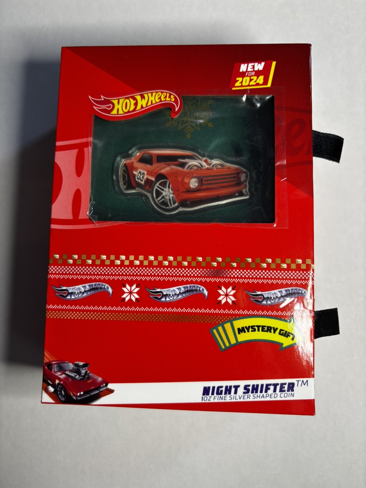 PAMP Suisse 2024 Hot Wheels Night Shifter 1 oz 999.9 silver Sealed Box