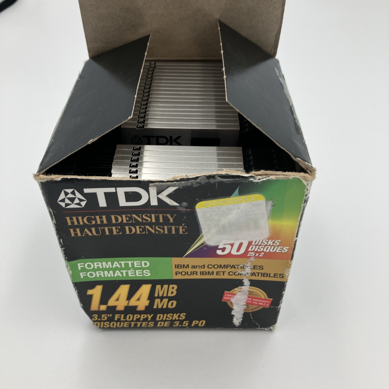 Open Box of 23 TDK High Density 1.44MB 3.5\
