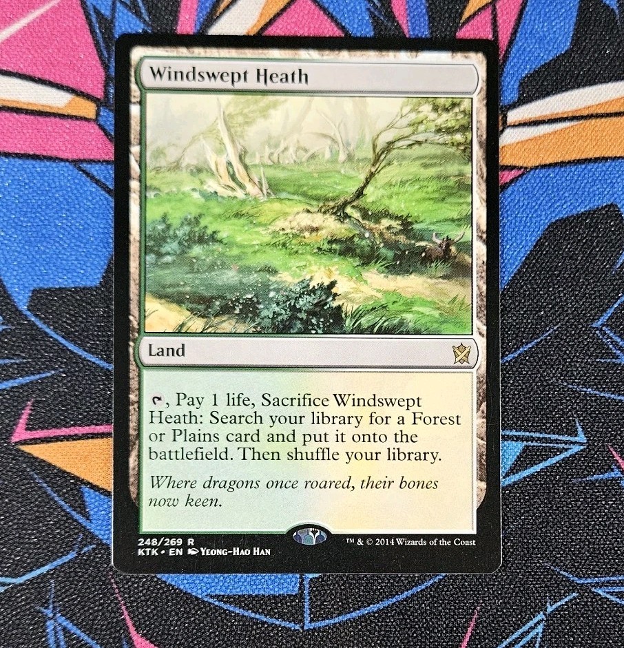 Windswept Heath LP Regular MTG Khans of Tarkir Magic the Gathering 