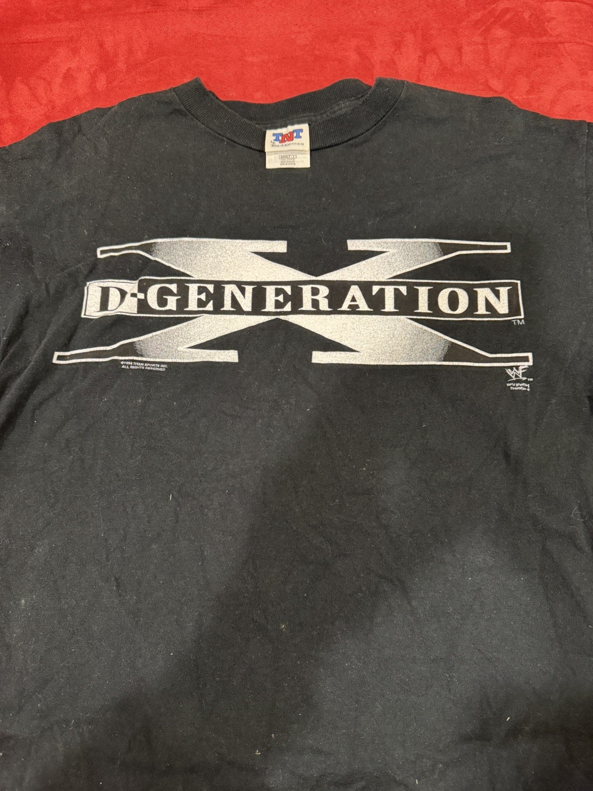 WWF DX D-X DEGENERATION-X SHIRT Vintage rare vintage WWE Men\'s Large suck it WWF DX D-X DEGENERATION-X SHIRT Vintage rare vintage WWE Men\'s Large suck it