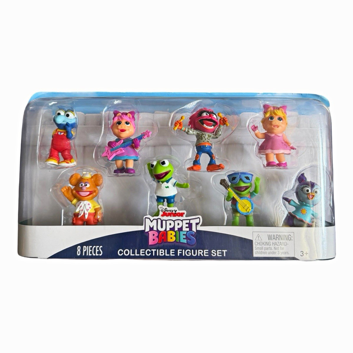 Disney Junior Muppet Babies Collectible Figure Set Of 8 NRFB 2019 New -READ