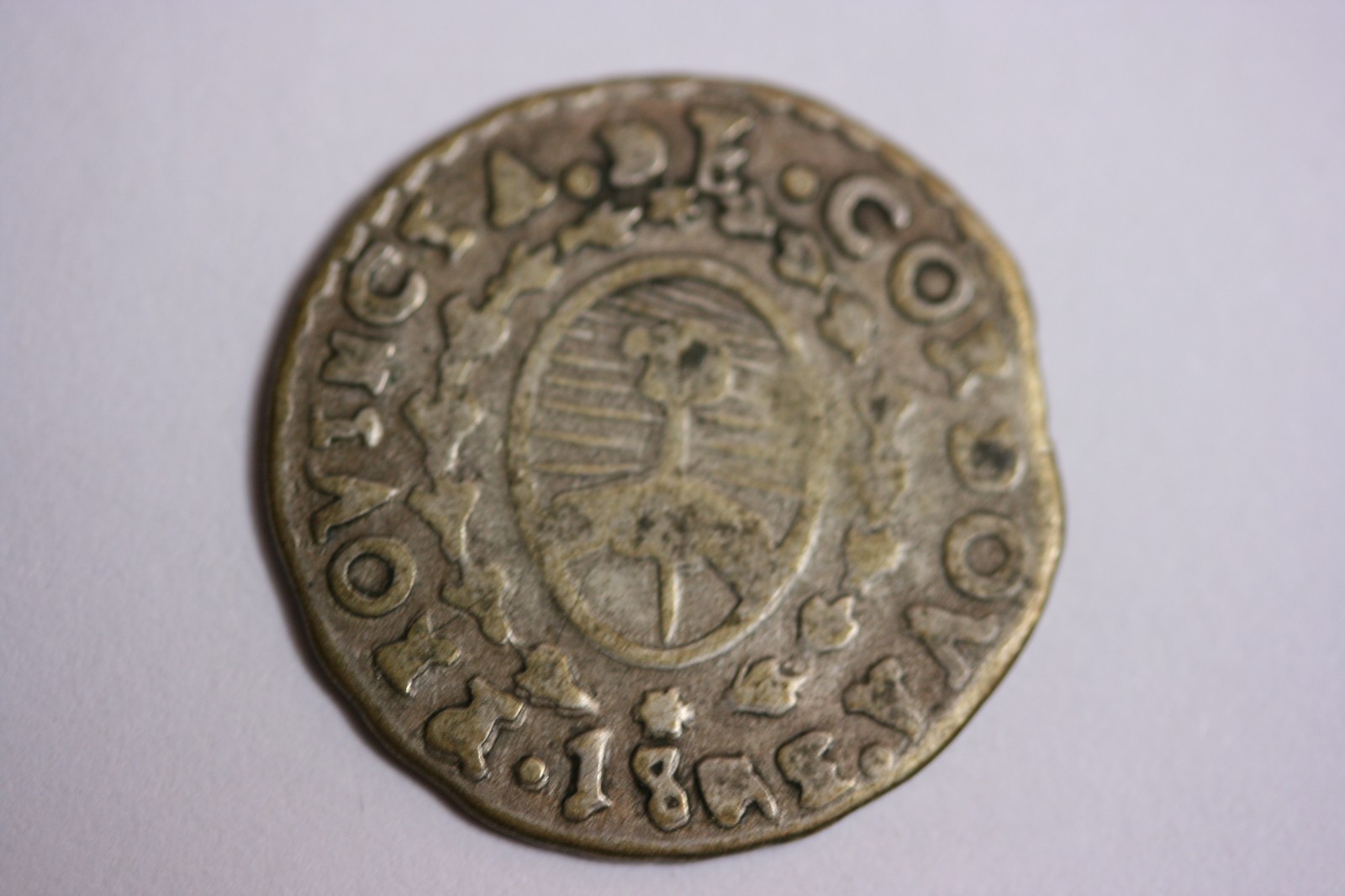 1840 - 44 Argentina Province of Cordoba - 1 Real, silver - National Coat of Arms 1840 - 44 Argentina Province of Cordoba - 1 Real, silver - National Coat of Arms