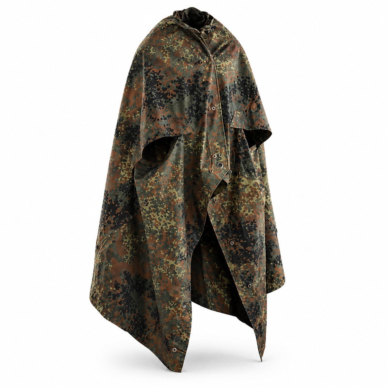 Original German Army Zeltbahn Poncho Flecktarn Camouflage