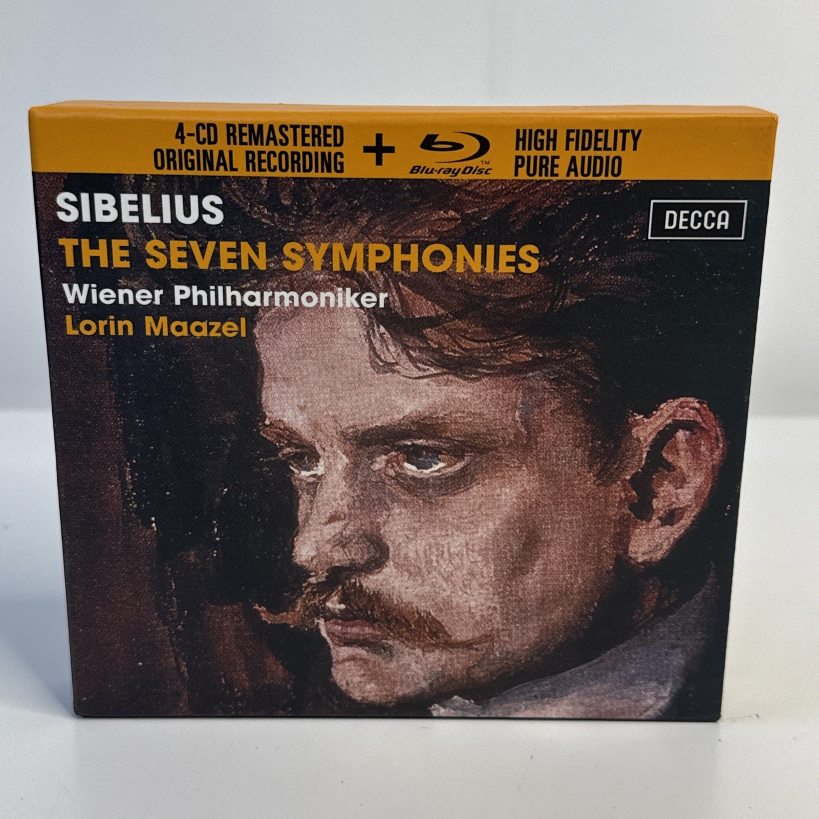 Sibelius: The Seven Symphonies / Maazel / Wiener Philharmoniker (4 CD/ Blu-ray) Sibelius: The Seven Symphonies / Maazel / Wiener Philharmoniker (4 CD/ Blu-ray)