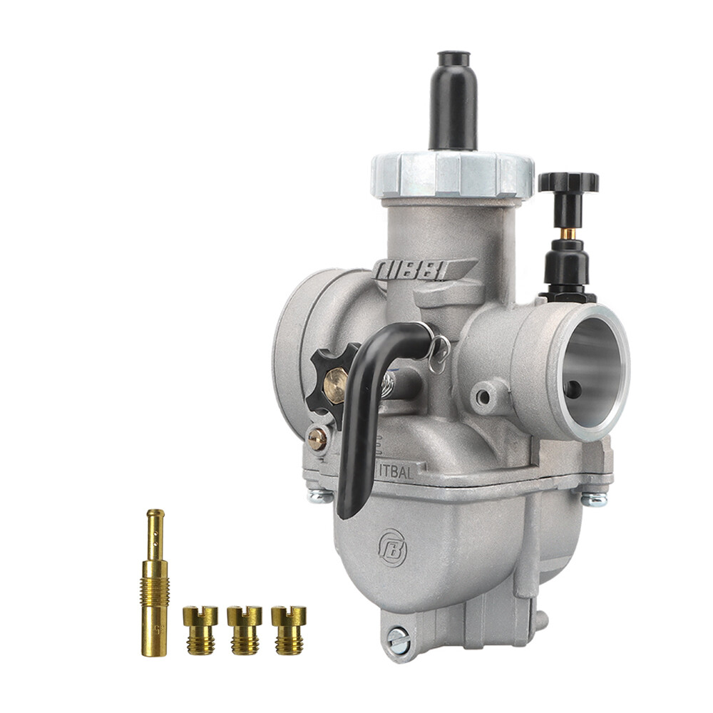 NIBBI PE 28mm Carburetor w/ Jets For 150cc-250cc Motorcycle KAWASAKI SUZUKI SSR