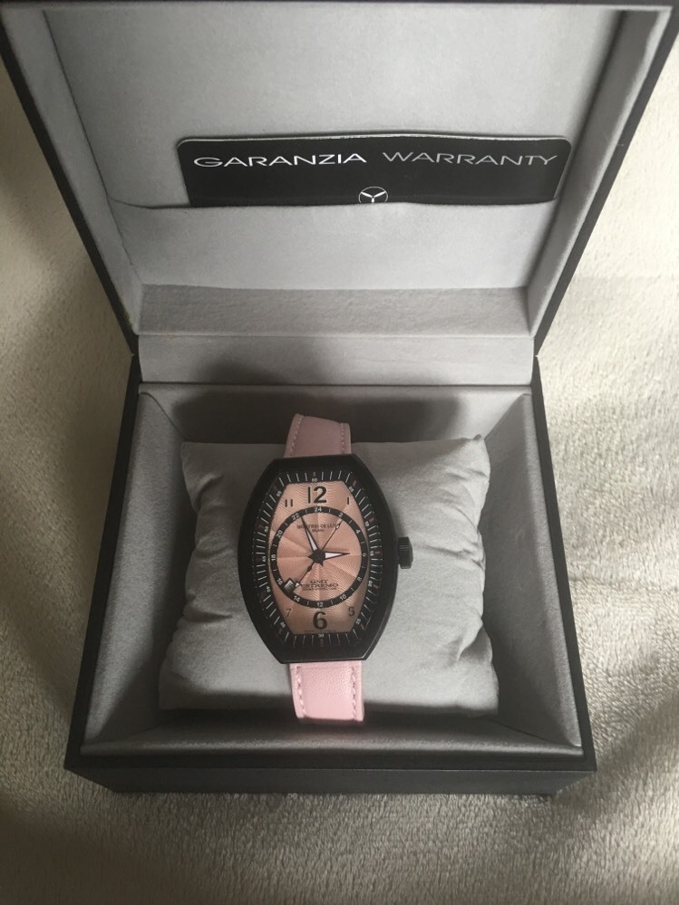 Montres De Luxe Women's EX L 9203 Estremo Quartz Pink Dial Watch new $1400 Montres De Luxe Women's EX L 9203 Estremo Quartz Pink Dial Watch new $1400