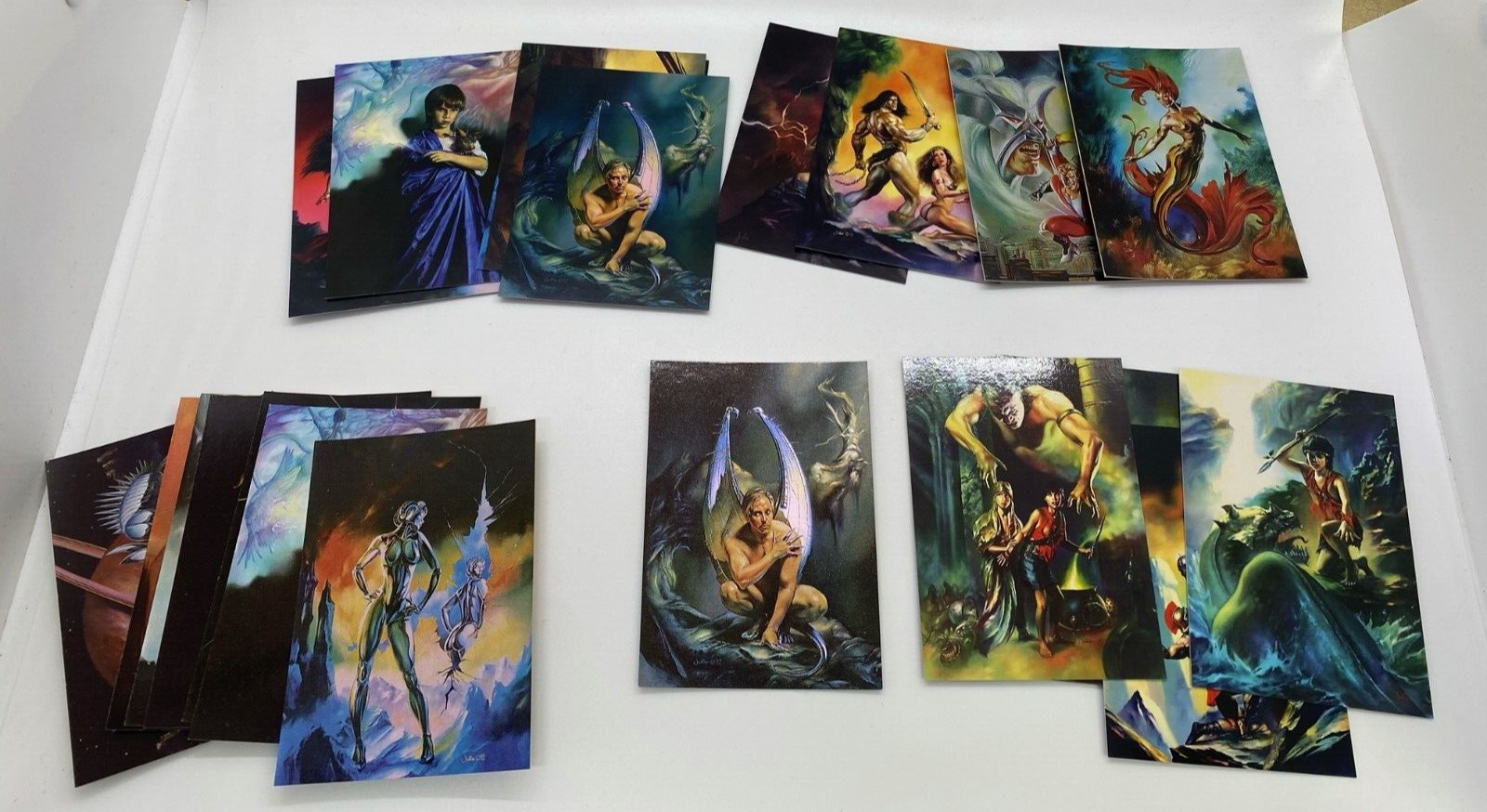 1994 JULIE BELL TEKCHROME COMPLETE SET (1-45)