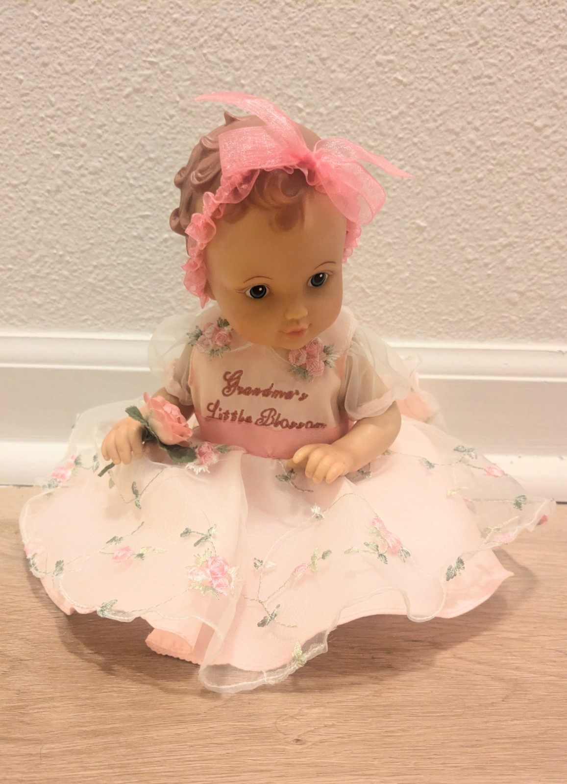 Vintage Ashton Drake Grandma's Little Blossom Vinyl Retired Baby Doll