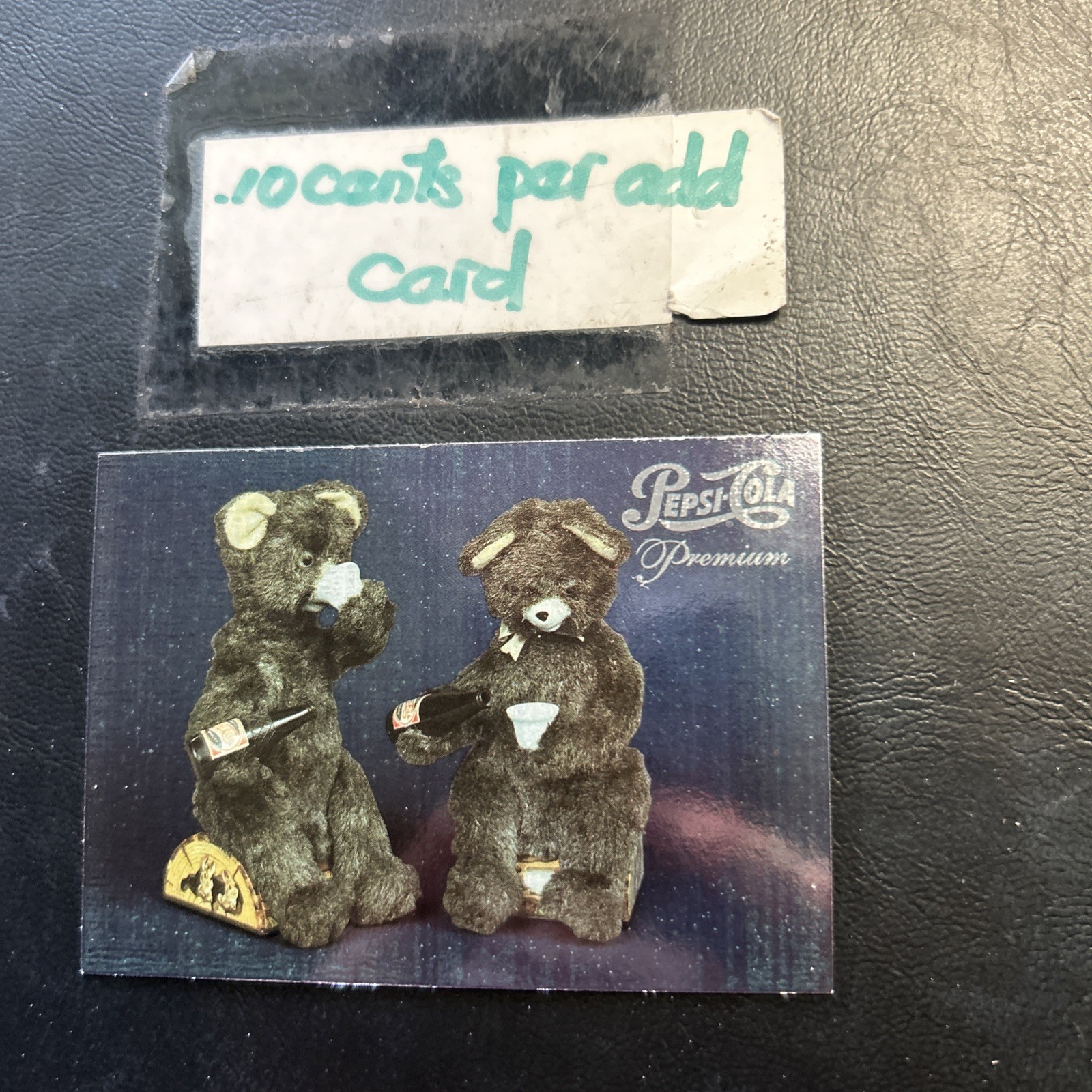 Jb18 Pepsi-Cola Premium 1996 Dart #80 Battery Powered Bears Pours Coke