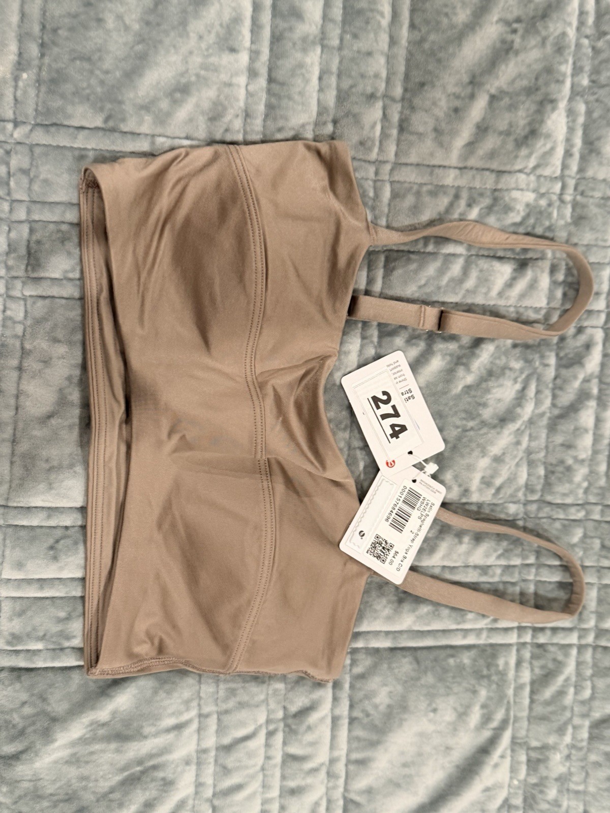 Lululemon Satin Sports Bra - Size 2 C/D - BNWT 