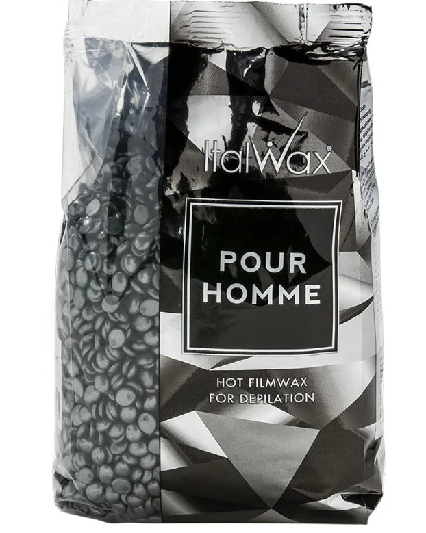 Italwax Film Hard Wax Pour Homme 1 kg / 2.2 lb For Hair Removal