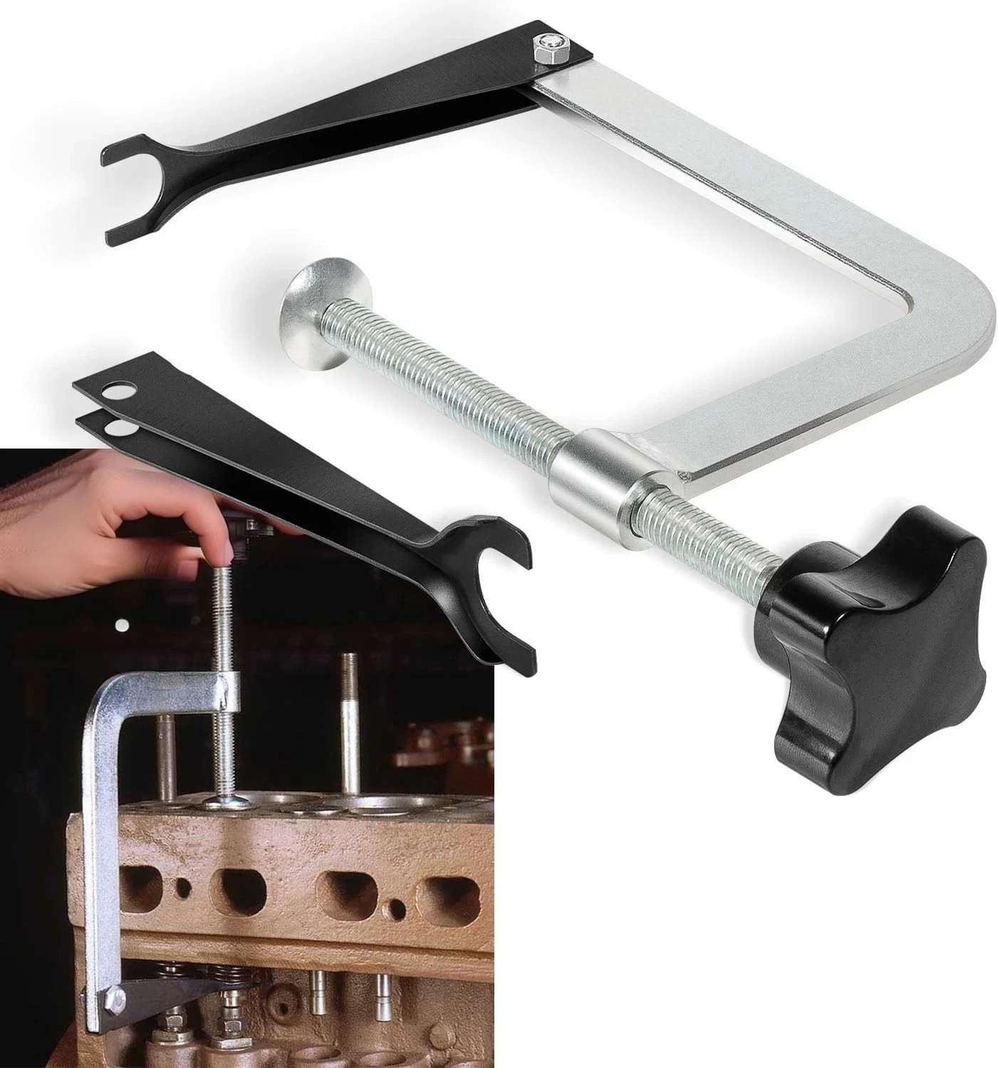 23300 Small Engine Valve Spring Compressor Replacement for Briggs and... 23300 Small Engine Valve Spring Compressor Replacement for Briggs and...