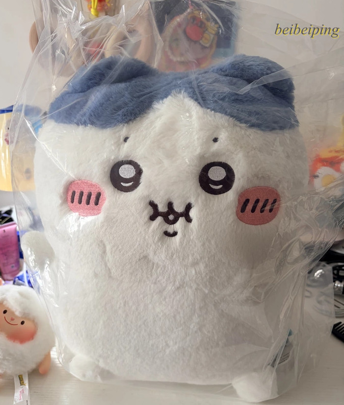 Official Authentic Chiikawa Bocchari Fat PlushDoll Hachiware H360×W360×D280 Gift Official Authentic Chiikawa Bocchari Fat PlushDoll Hachiware H360×W360×D280 Gift