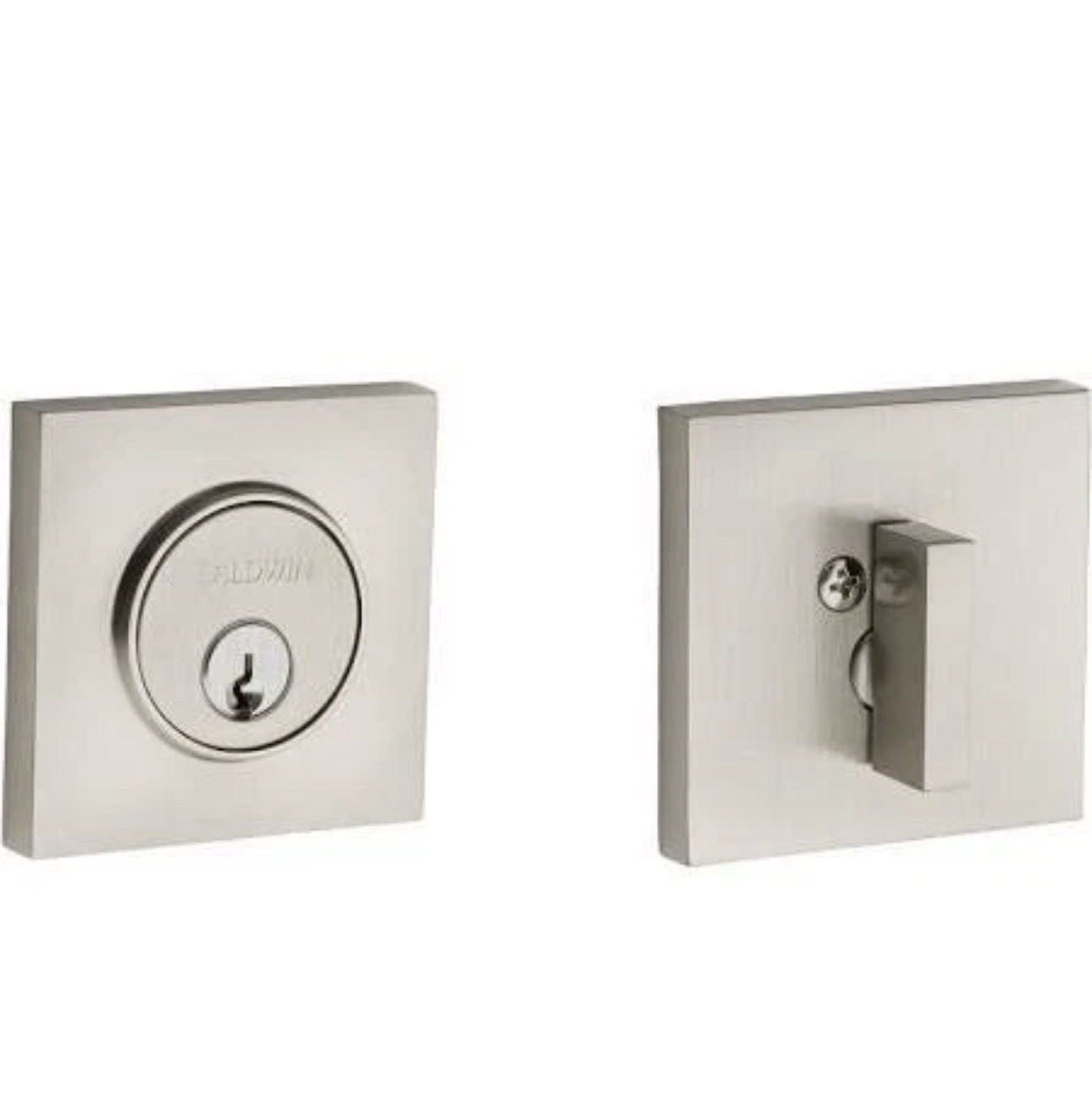 Baldwin 8220056 8220 Santa Monica Contemporary Square Single Cylinder Deadbolt, Baldwin 8220056 8220 Santa Monica Contemporary Square Single Cylinder Deadbolt,