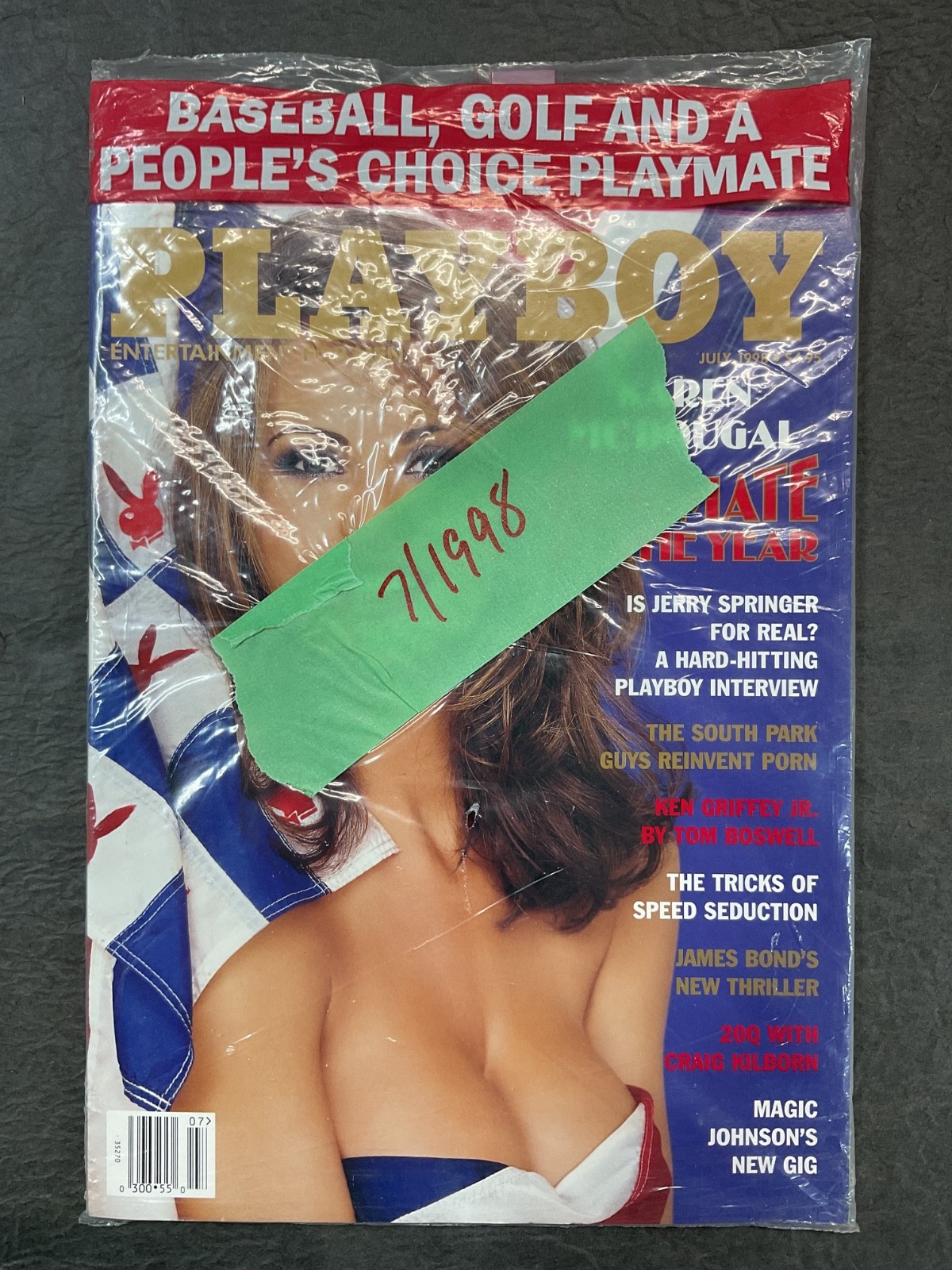 Playboy Magazine July 1998 Playmate of the Year Factory Sealed Unopened Unread