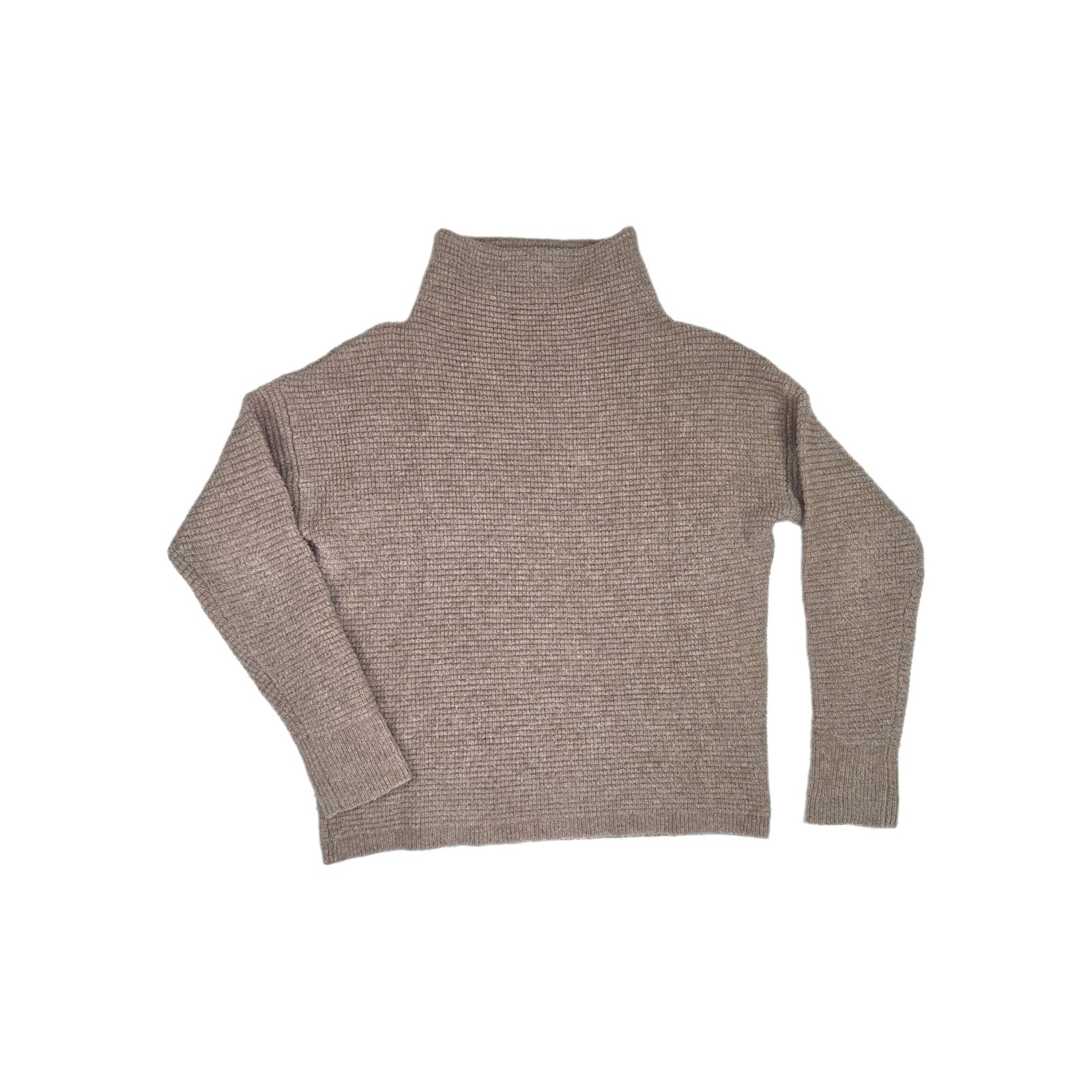 Madewell Southfield Mockneck Sweater Women\'s Size XS Mauve Wool Blend Cabincore