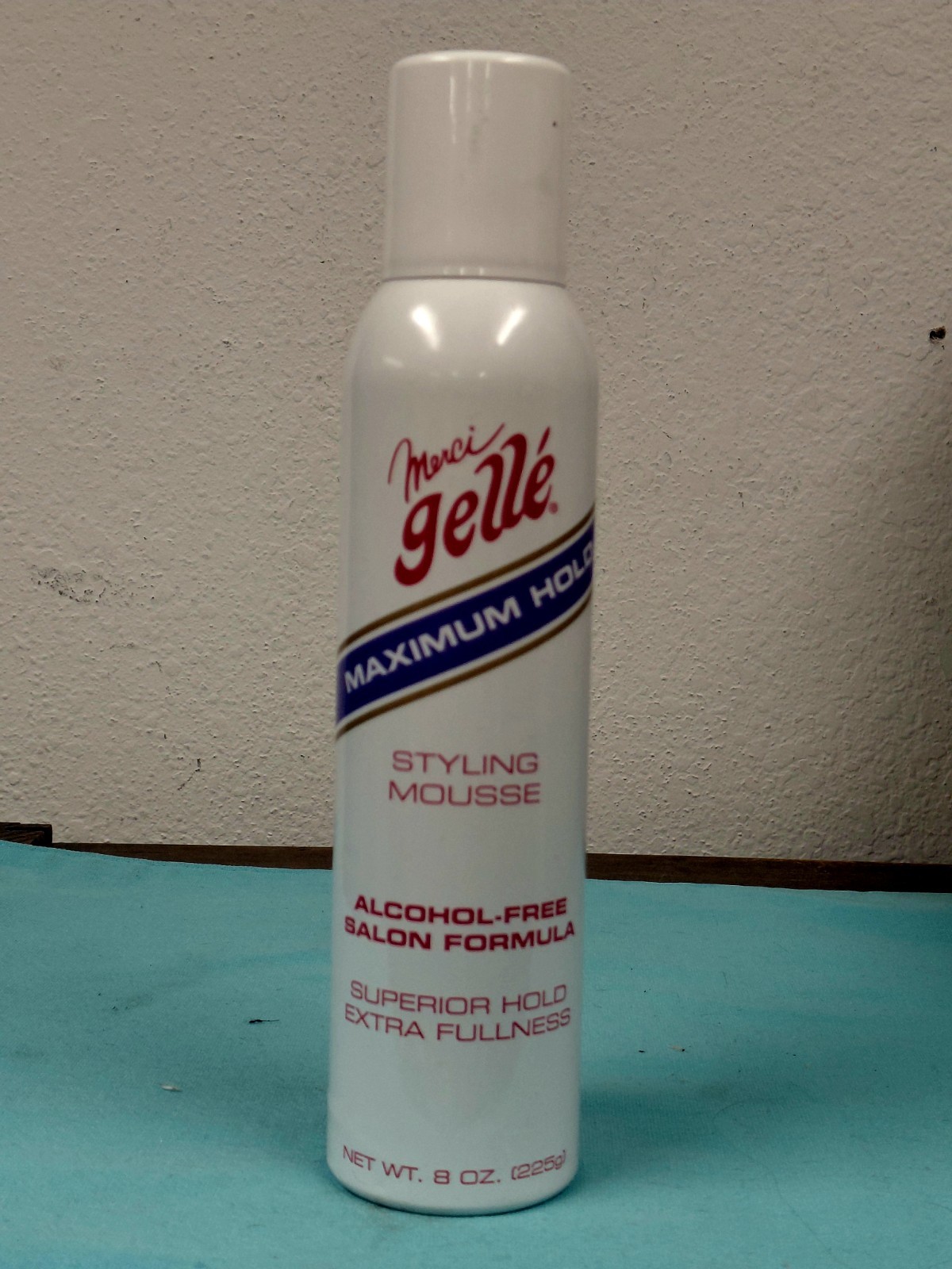 Vintage 2008 Merci Gelle Styling Mousse Maximum Hold 8 oz New Unused