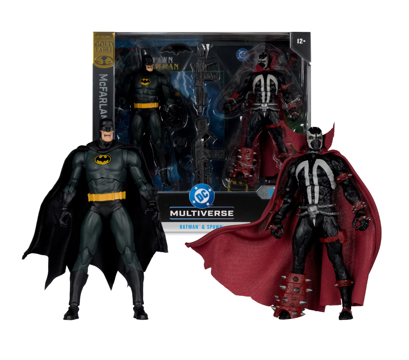 McFarlane Toys DC Collector Edition Batman & Spawn 2 pack Gold Label PRESALE