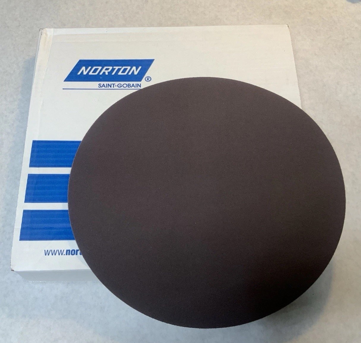 Norton 66261136615 12” Gemini R228 PSA Sandpaper Discs 80 Grit 25 pack Norton 66261136615 12” Gemini R228 PSA Sandpaper Discs 80 Grit 25 pack