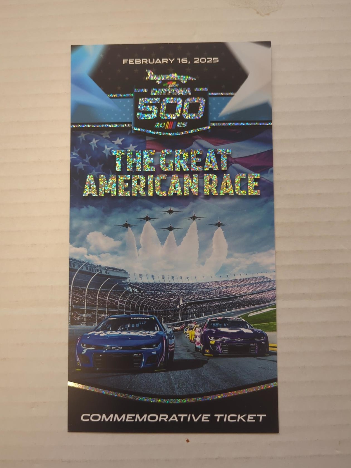 Daytona 500 2025 commemorative tickets for 67th anniversary