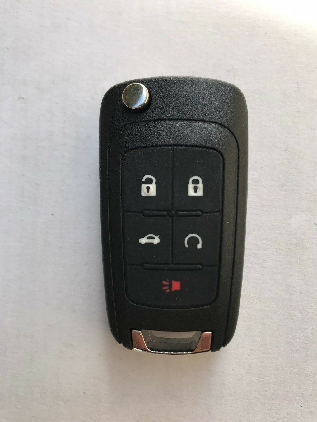  OEM CHEVY GMC BUICK FLIP KEY KEYLESS REMOTE KEY FOB ALARM UNCUT KEY UNLOCKED