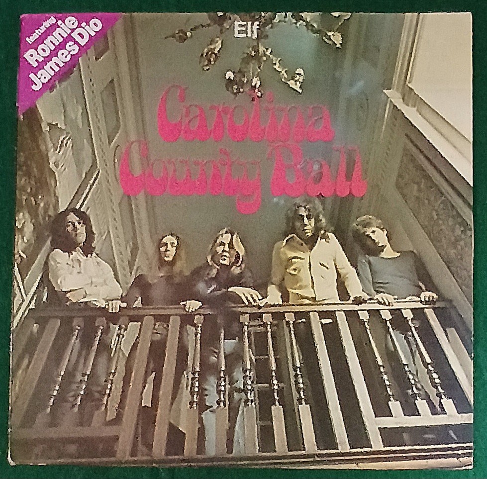 Elf Carolina County Ball Vinyl LP 1985 UK Release Near Mint Ronnie James Dio Elf Carolina County Ball Vinyl LP 1985 UK Release Near Mint Ronnie James Dio