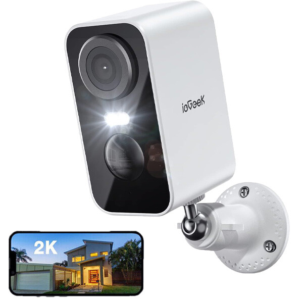 ieGeek Outdoor Wireless 2K Battery-powered WiFi Security Camera Night Vision ieGeek Outdoor Wireless 2K Battery-powered WiFi Security Camera Night Vision