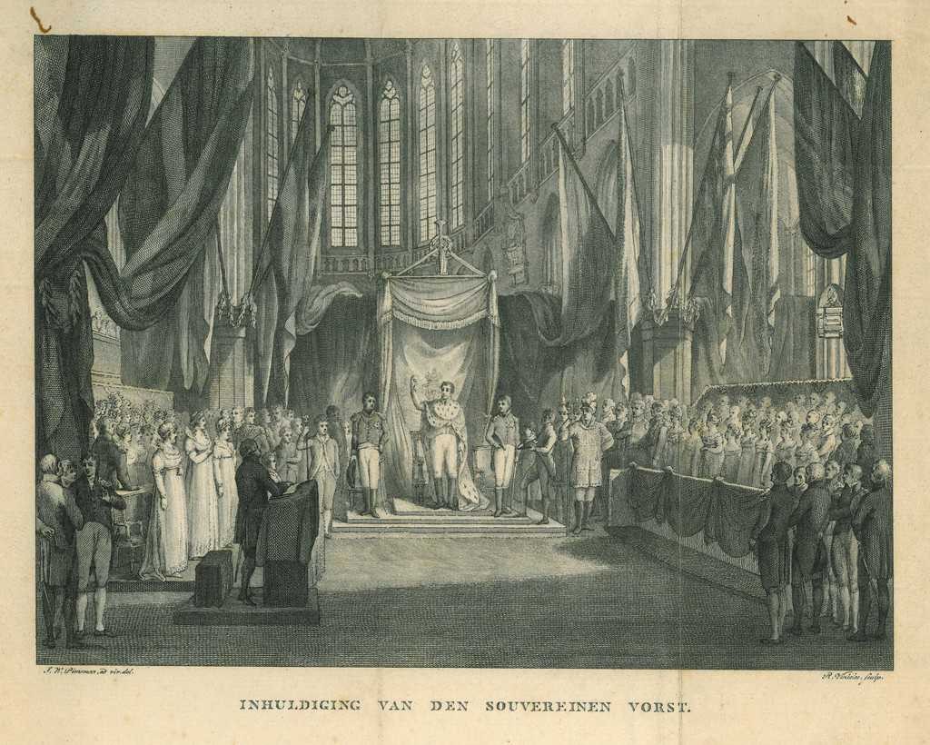 Historical print of Amsterdam Historical print of Amsterdam