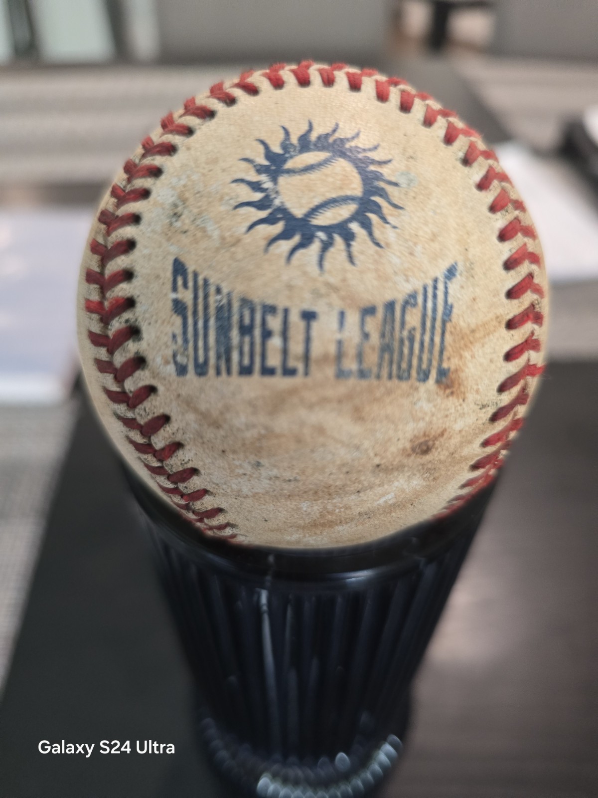 Rawlings Official Sunbelt Baseball League Atlanta Crackers Game Used Baseball