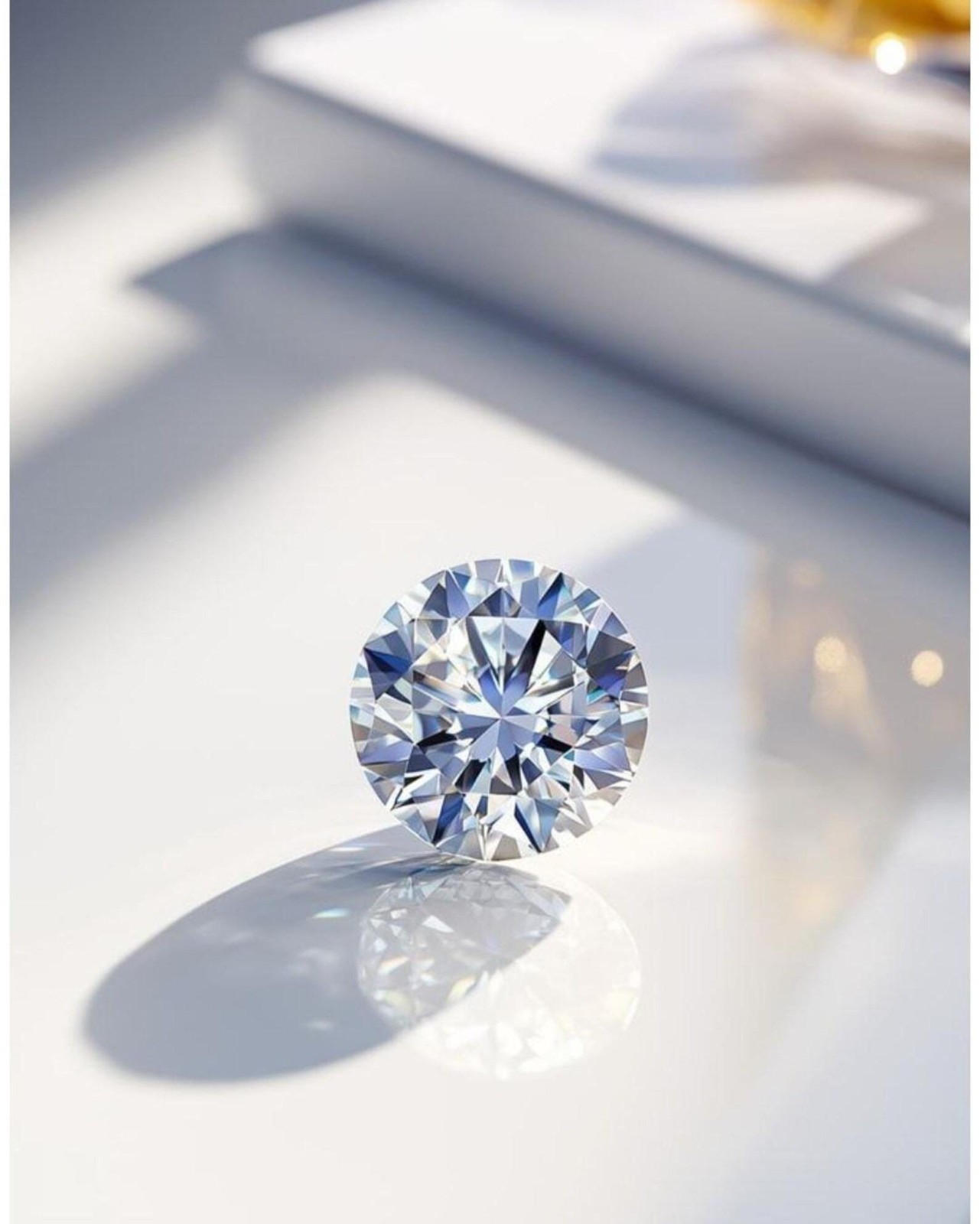 2.00 Ct Certified Natural Diamond Round Cut White Color D Grade VVS1