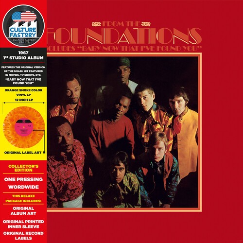 The Foundations - From The Foundations (Baby Now That I Found You) (Orange Smoke