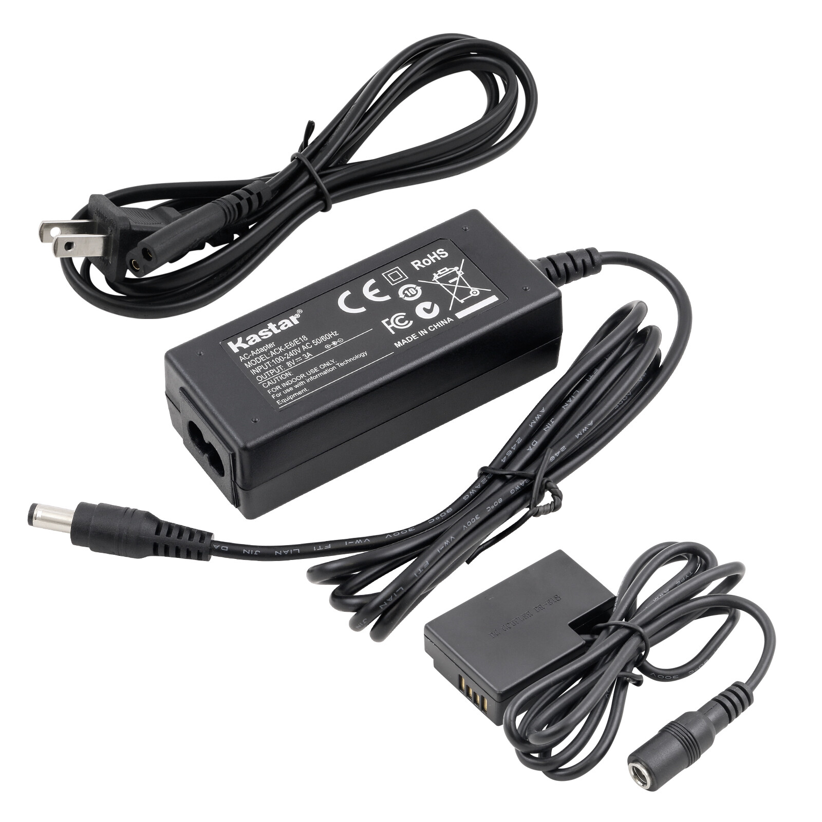 Kastar ACK-E18 AC Adapter DR-E18 LP-E17 Coupler Kit for Canon EOS 750D 760D Kastar ACK-E18 AC Adapter DR-E18 LP-E17 Coupler Kit for Canon EOS 750D 760D