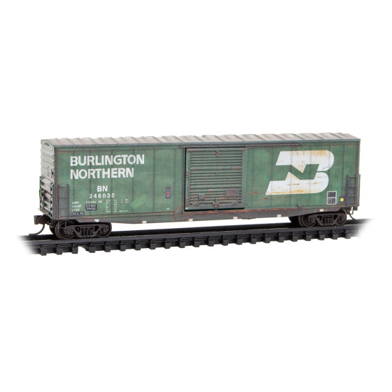 N Scale - Micro-Trains by Atlas 18044480 - Boxcar - (BN) 246038 N Scale - Micro-Trains by Atlas 18044480 - Boxcar - (BN) 246038