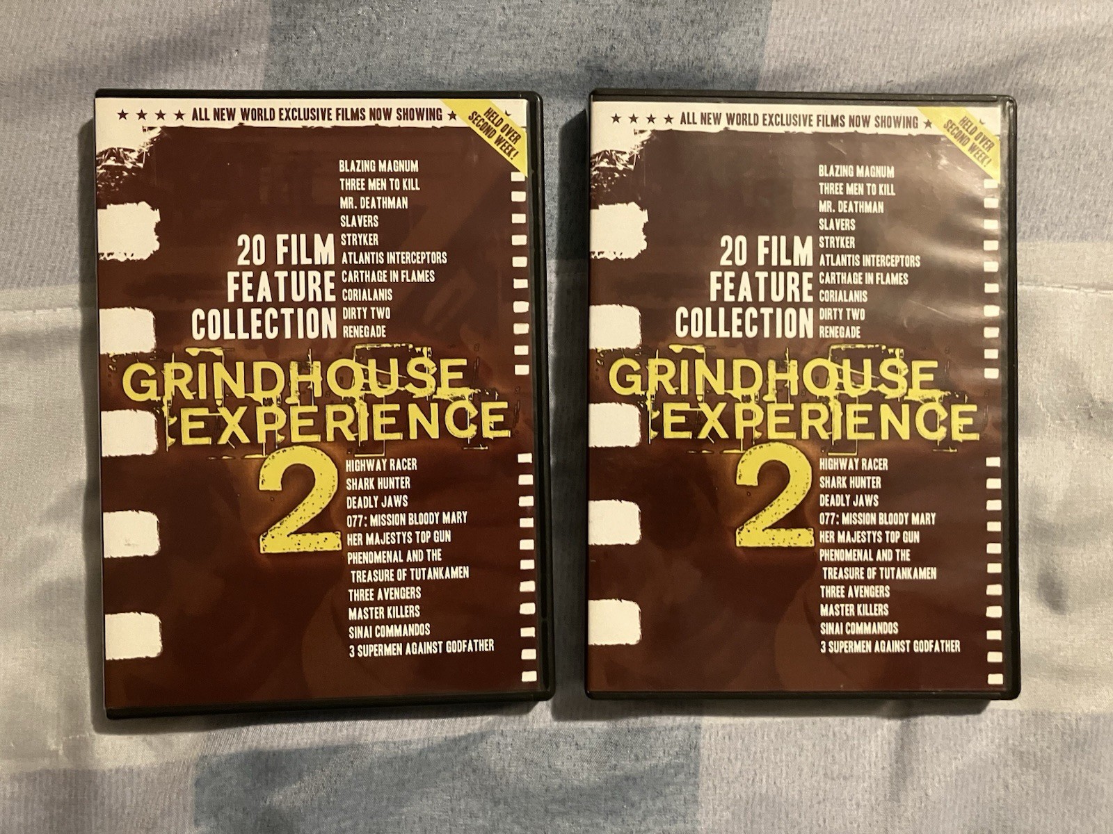 The Grindhouse Experience 2 20 Film Feature Collection DVD (2007, 5-Disc Set)