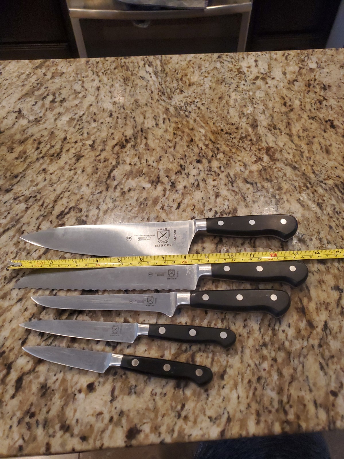 Mercer Culinary M23510 8” Chef’s Knife And Xtras