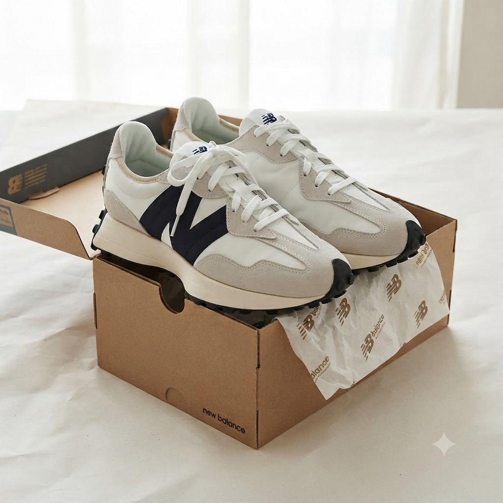 SALE- New. Balance® 327 women's sneakers- Sea Salt Black SALE- New. Balance® 327 women's sneakers- Sea Salt Black