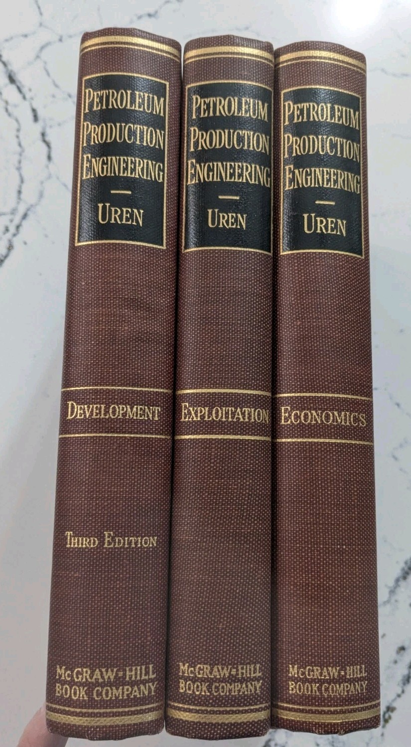 VTG 30s-50s Petroleum Production Engineering - Development Exploration Economics VTG 30s-50s Petroleum Production Engineering - Development Exploration Economics