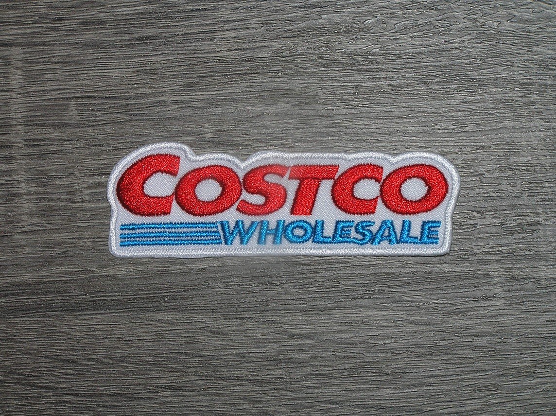 Costco Wholesale Embroidered Iron On Patch 3.5\