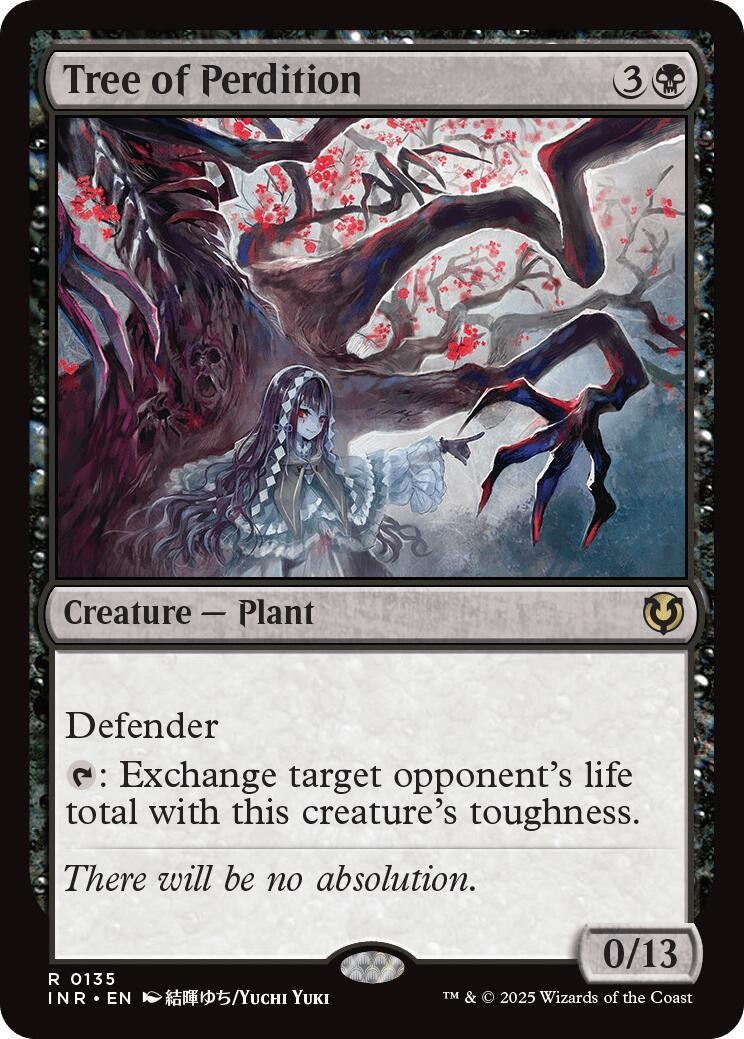 Tree of Perdition 135 MTG Innistrad Remastered R NM Tree of Perdition 135 MTG Innistrad Remastered R NM