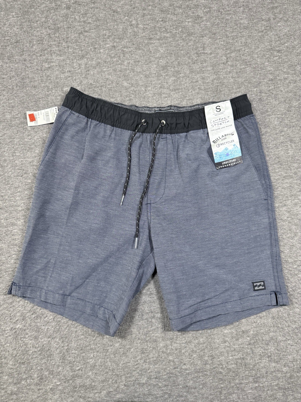 New Billabong Recycler Board Shorts Swim Men’s Size Small Crossfire Submersible