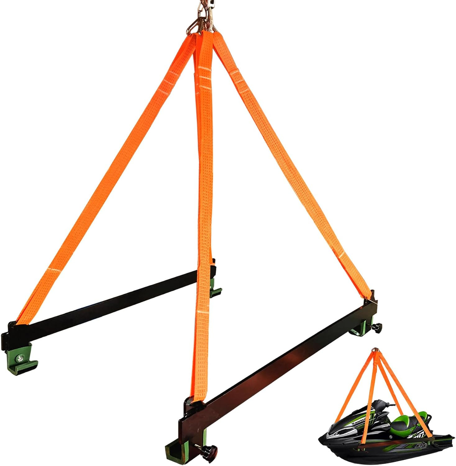 Watercraft Lift Sling 2800Lbs Capacity 43\'\' Never Break Jet Ski Lift Sling
