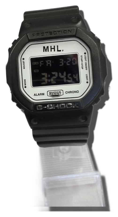 Casio x MHL DW-5600VT Wristwatch Works Men 1787