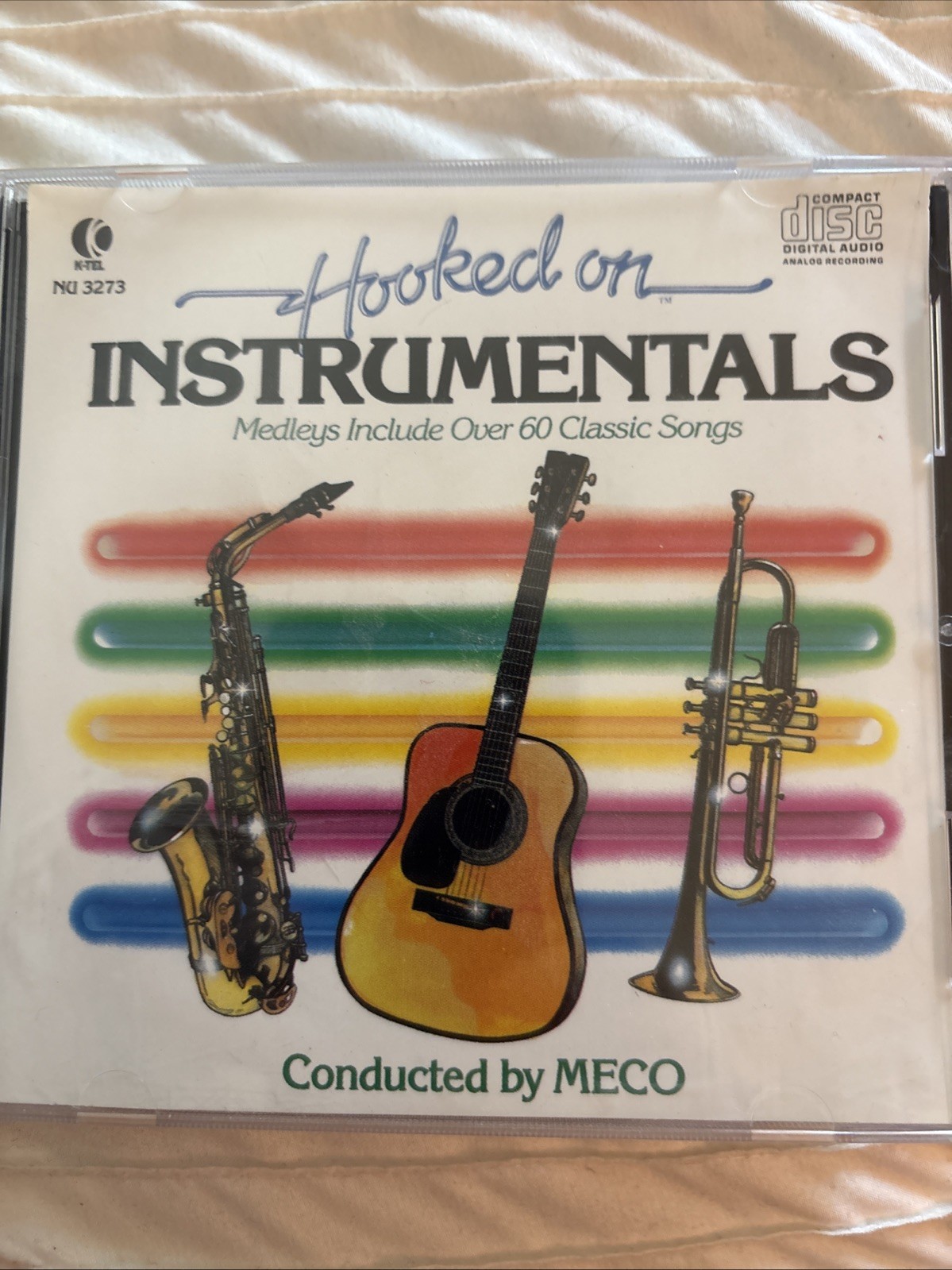 Hooked on Instrumentals by Meco (CD, 1988, K-Tel Distribution) Hooked on Instrumentals by Meco (CD, 1988, K-Tel Distribution)